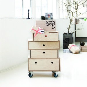 Stack Wooden Side Table